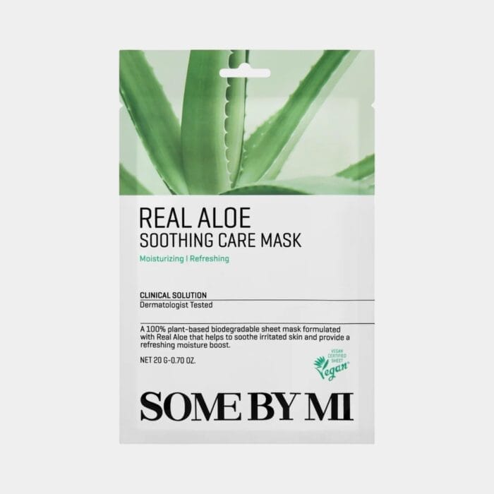 Real Aloe mask-some by mi - Κορεάτικα Καλλυντικά