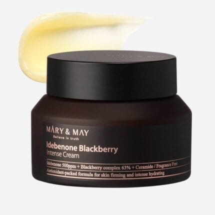 Idebenone Blackberry Intense Cream Mary&May - Κορεάτικά καλλυντικά