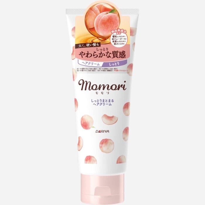 Momori Peach Moist & Cohesive Hair Cream - Ιαπωνικά προϊόντα μαλλιών