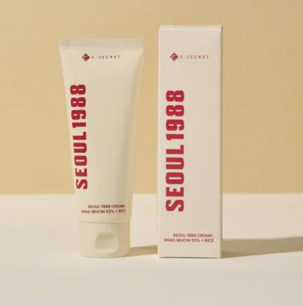 Cream : Snail Mucin 93% + Rice
