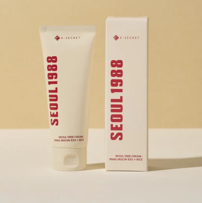 Cream : Snail Mucin 93% + Rice