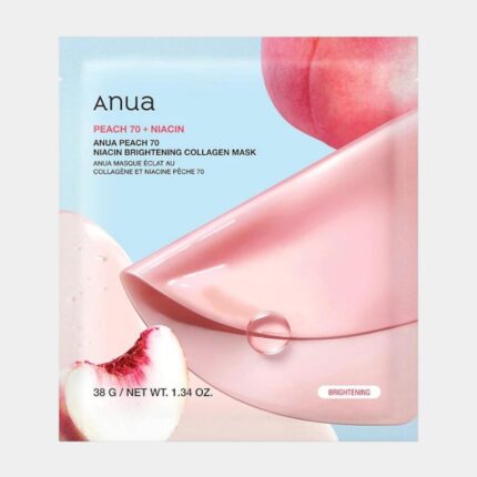 Peach 70 Niacin Brightening Collagen Mask - Ιαπωνικά Καλλυντικά