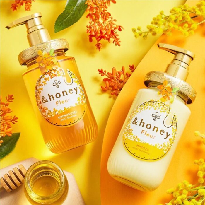 &honey Fleur Kinmokusei Moist Shampoo - Ιαπωνικά προιοντα μαλλιών