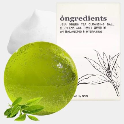 Jeju Green Tea Cleansing Ball - Ongredients