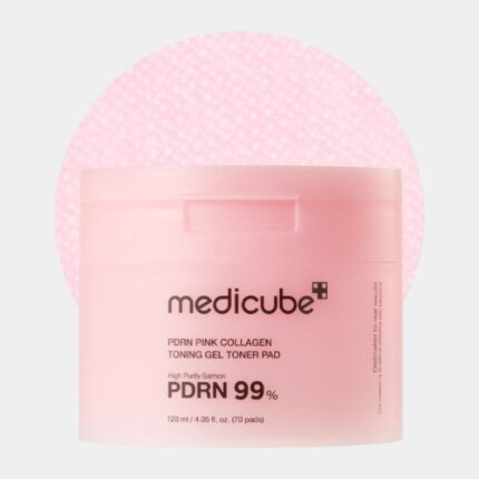 PDRN Pink Collagen Toning Gel Toner Pad 70pcs- Medicube