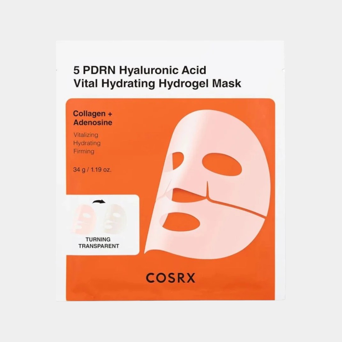 pdrn-hyaluronic-acid-vital-hydrating-mask-cosrx-6 5 PDRN Hyaluronic Acid Vital Hydrating Hydrogel Mask - Cosrx - Image 1