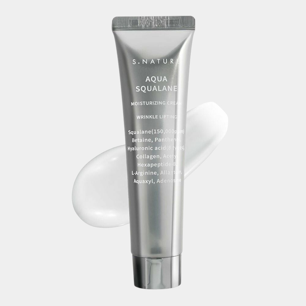 aqua-squalane-moisturizing-cream-s-nature-koreatika-kallintika-kskin Aqua Squalane Moisturizing Cream 60ml - S.NATURE - Image 1