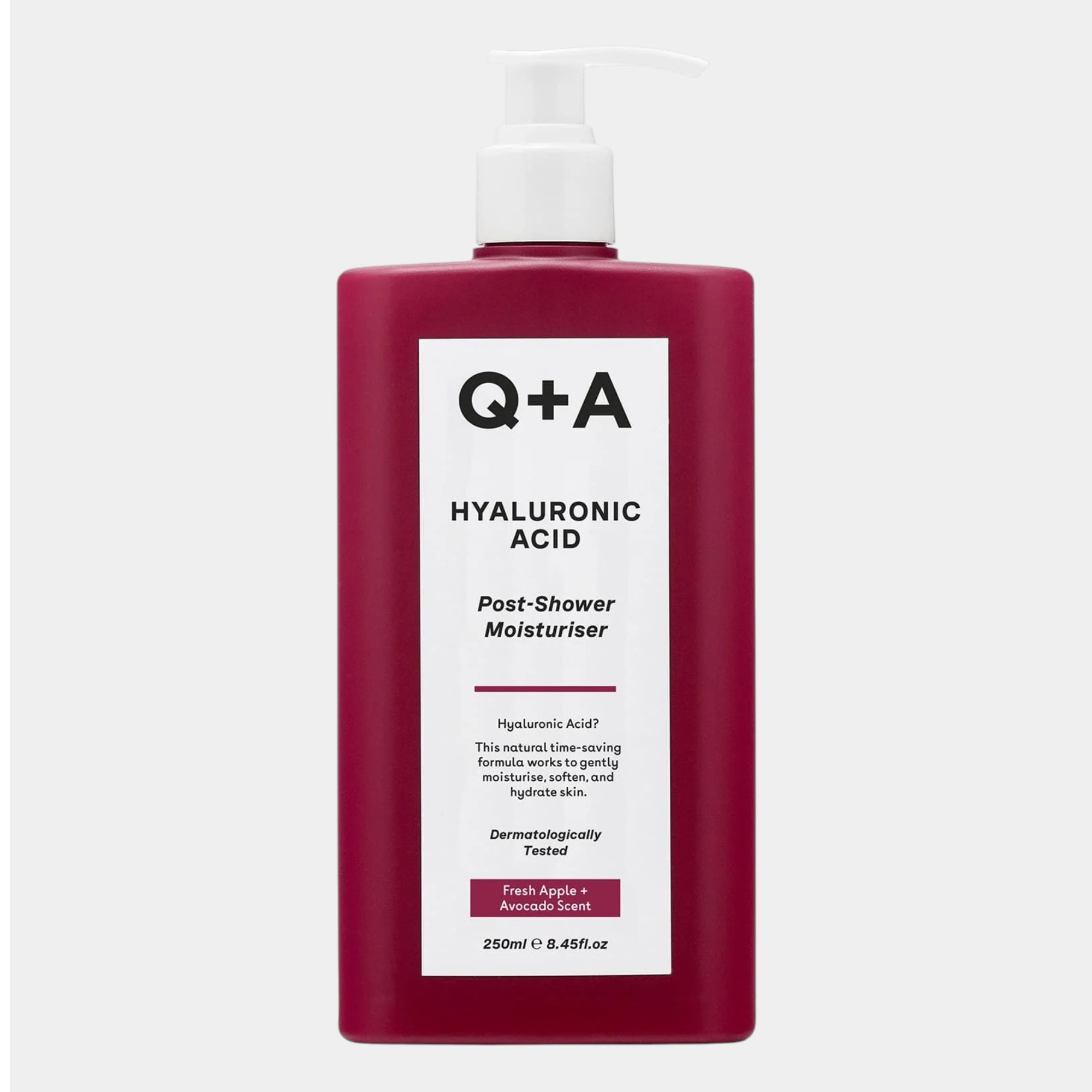 hyaluronic-acid-qa-post-shower-cream-kskin-2 Hyaluronic Acid Post-Shower Moisturiser 250ml - Q+A - Image 1