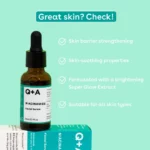 Niacinamide Facial Serum 30ml - Q+A - Image 2